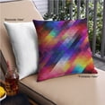 thumbnail image 2 of Ahgly Company Outdoor Square Patterned Throw Pillow, 18 inch by 18 inch, 2 of 6