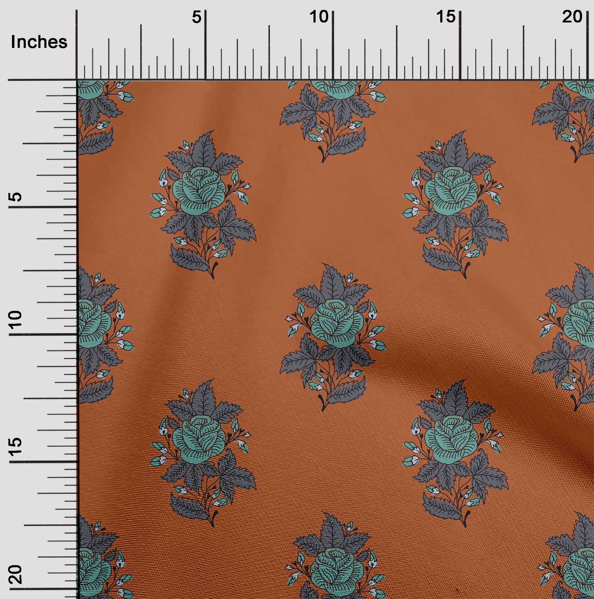 Orange Days 42 inch Cotton Poplin Pre Order