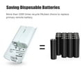 thumbnail image 5 of Battery Charger for Wii & Wii U Remote Controller,4pcs 2800mAh NiMH Rechargeable Battery Packs with 4-in-1 Charging Station for Wii & Wii U Game Remote(Upgrade Version), 5 of 6