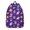 Astronaut and Rocket, variant on Astronaut and Planet Black Pattern Backpack for School, Cute School Bag with Adjustable Shoulder Straps and Padded Back, 15.7"x11.8"x5.5"