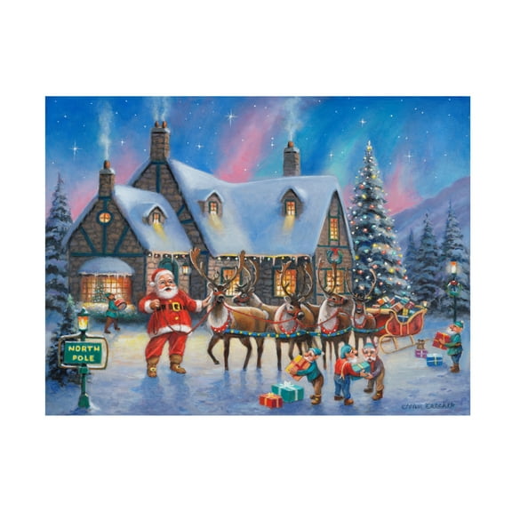 Canvas Wall Art - John Zaccheo 'Preparing to Fly' Wall Art for Living Room, Bedroom, or Office Décor by Trademark Fine Art - 19 x 14 Inches