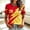 Multicolor, variant on Molidfa Women's Spain Flag Graphic Tee Crew Neck Short Sleeve Regular Fit Casual Lightweight Summer Top