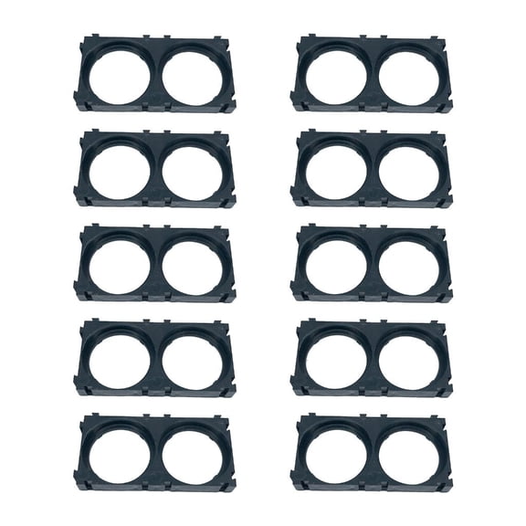 Yammee Professional 33140 Lithium Battery Holder Fireproof Batteries Rack Cell Spacer