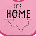 thumbnail image 4 of Inktastic Its Home- State of Texas Outline Distressed Text Boys or Girls Baby Bib, 4 of 4