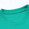 thumbnail image 5 of Cethrio Boys Cotton T-shirts, Short Sleeve Soft Crew Neck Casual Summer Tops for Boy Green Size 12-13 T, 5 of 5