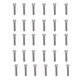 thumbnail image 1 of 30Pcs M6 Screw Bolts 304 Stainless Steel A2‑70 Hex Socket Cap Cylinder Head Bolt Set DIN 912M6x30, 1 of 4