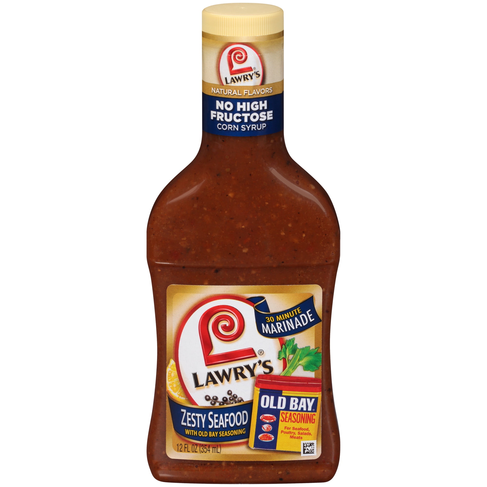 Lawry's Zesty Seafood Marinade With OLD BAY, 12 fl oz