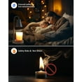 thumbnail image 2 of 2 Pack Warmer Lamp, Adjustable Height Candle Lamp Warmer, Stepless Dimming Function, Metal Candle Lamp for Jar Candles, 2 of 5