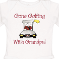 thumbnail image 4 of Inktastic Gone Golfing with Grandpa Boys Long Sleeve Baby Bodysuit, 4 of 5