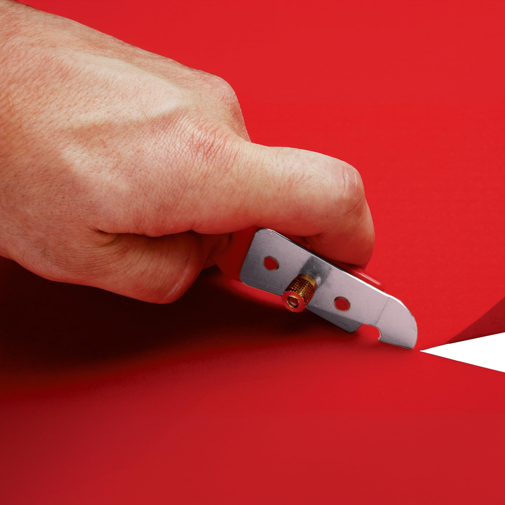 Seam Buster – Double Cutting Wallpaper Knife for Vinyl and Fabric Wallcovering | Advance Equipment MFG Co. | Protects Drywall, Uses Double-Edged Blade | Model 51101 | 100+ Years Family Owned USA Made