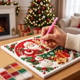 thumbnail image 6 of Qwtwty Christmas Diamond Art Kits for Beginner, Christmas Gem Art Kit DIY Diamond Painting Crafts Kit for Home Wall Decor Holiday Gift, 6 of 8