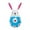 Blue, variant on LEWEEN Inflatable Easter Eggs Bunny Festival Decorations, Giant 15 Inch PVC Inflatable Props Ornaments for Outdoor Yard Garden Home Spring Party Decor, Easter Gifts