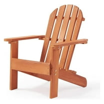 Kids Outdoor Wooden Adirondack Chair for Patio Garden Backyard Porch Pool