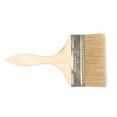 thumbnail image 2 of Pinceles de pintura con de , apto para acrílico, tiza, a base de aceite, látex, , acuarela, cera, barniz, y duradero, 4 - 5 pulgadas Colco pincel de madera beige, 2 of 8