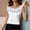 White, variant on CaiJunJia Silk Satin Tank Tops for Women Scoop Neck Sleeveless Camisole Tops 2025 Summer Basic Blouses