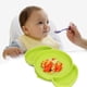thumbnail image 4 of Las Placas De Succión Para Bebés Evitan Que Se Resbalen Las Placas Divididas Para Niños De Silicona De Colores Brillantes Para Niños Pequeños EOTVIA Verde, 4 of 8