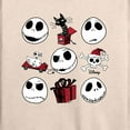 thumbnail image 3 of The Nightmare Before Christmas - Jack Christmas Grid - Women's Lightweight French Terry Long Sleeve Shirt, 3 of 5