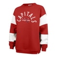 thumbnail image 2 of Women's '47 Red Washington Capitals Eephus Barred Pullover Sweatshirt, 2 of 3