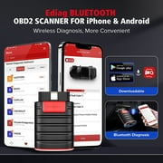 KINGBOLEN Ediag OBD2 Scanner Bluetooth for iPhone & Android, All Systems Bidirectional Diagnostic Tool , 15+ Reset Functions, All Software 1 Year Free