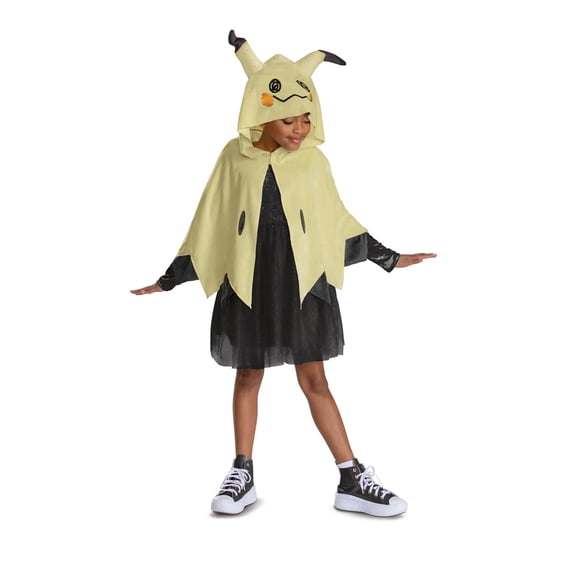 Kids Pok'emon Mimikyu Hooded Cape Costume - One Size