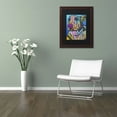 thumbnail image 3 of Trademark Fine Art "Walter 12" Canvas Art by Dean Russo, Black Matte, Wood Frame, 3 of 4