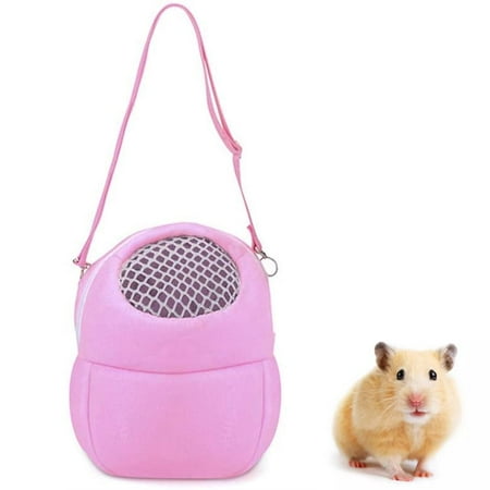 TureClos Pet Carrier Bag Hamster Rat Sleeping Bag Breathable Comfortable Pet Sling Carrier Backpack