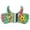 F, variant on Soccer Cheer Gloves EVA Foam Fan Palm Rally Rave Party Supplies Hand Shape Clappers for Football Basketball Game Stadium Spectator