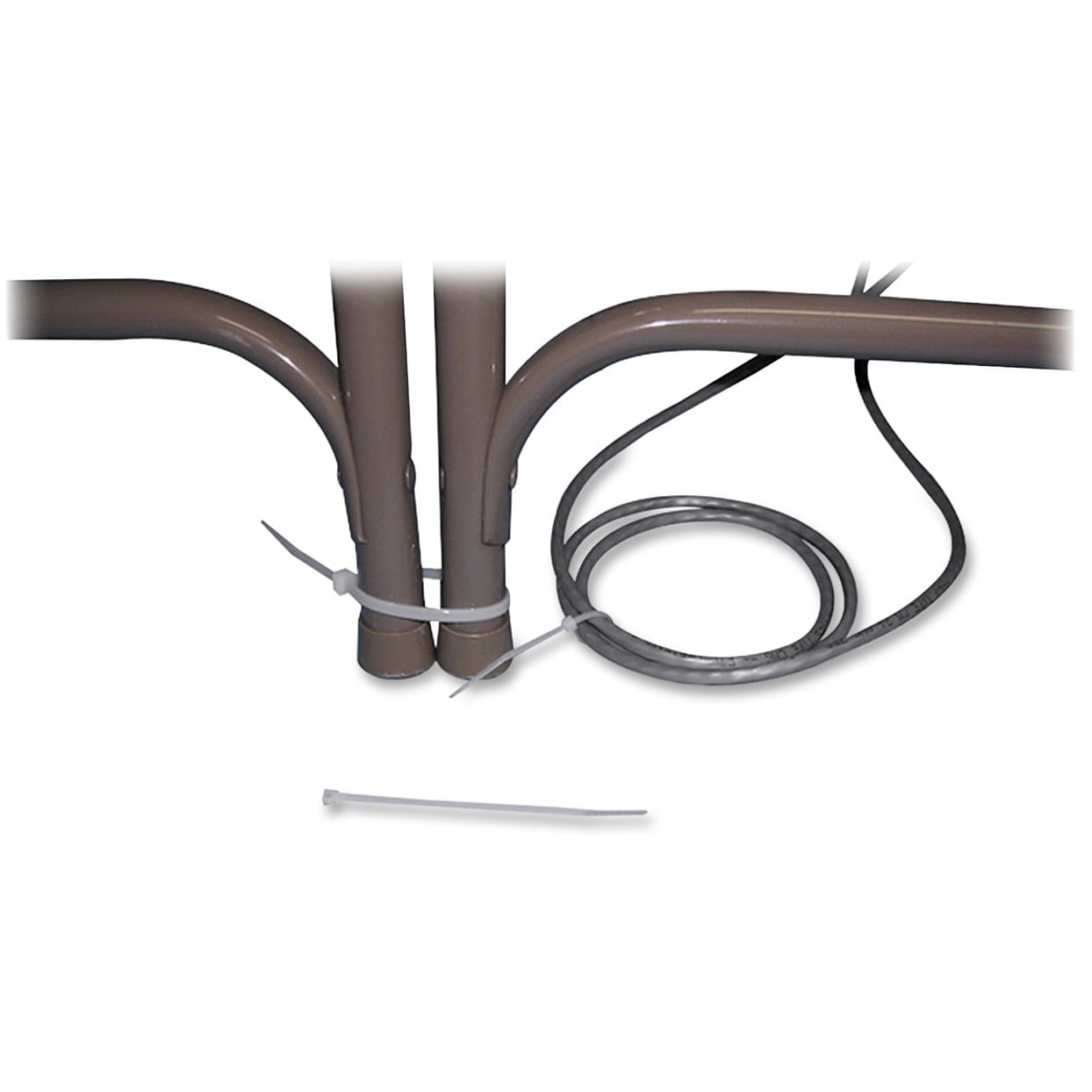 Tatco, TCO22100, Tamperproof Cable Ties, 1000, Natural