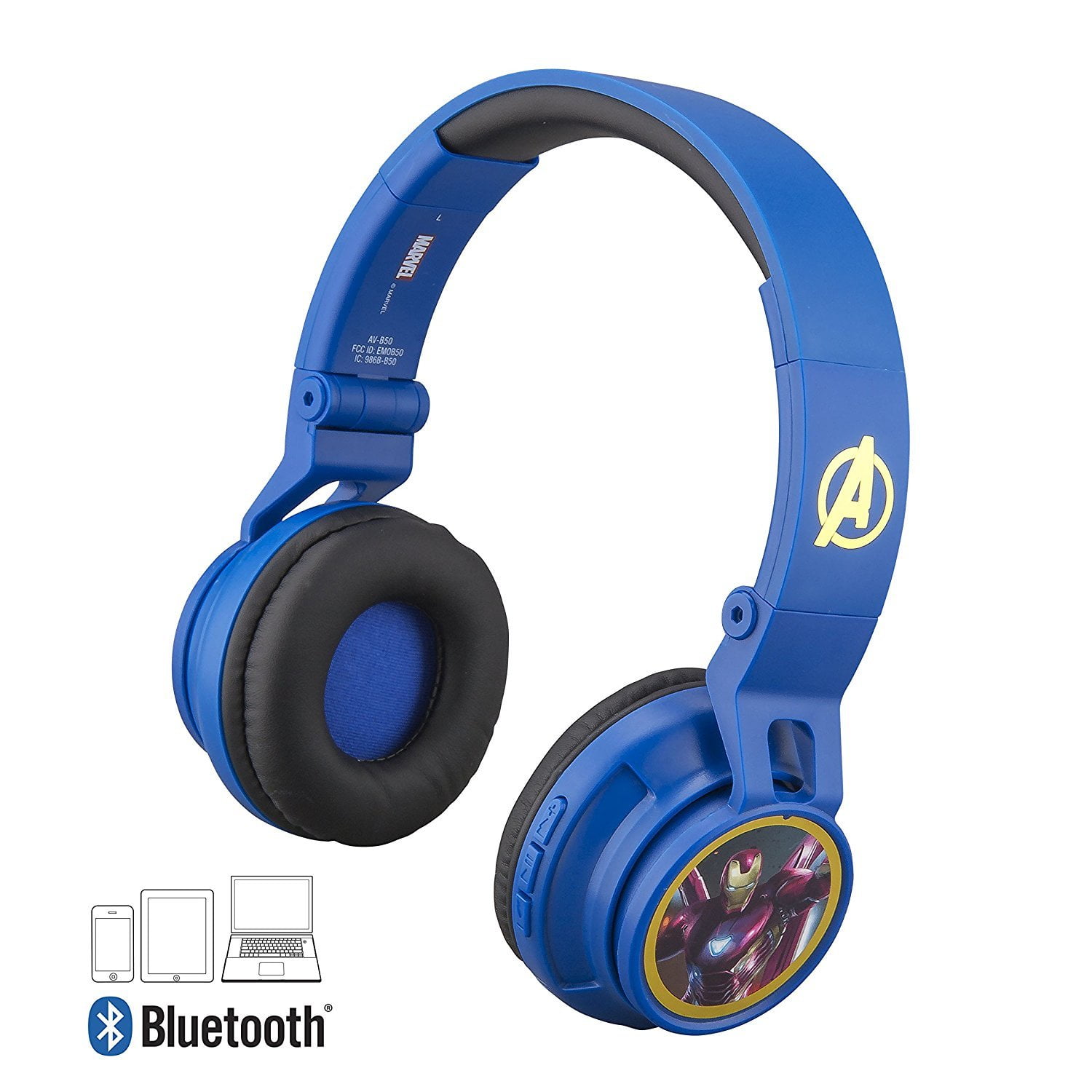 Avengers Infinity War Bluetooth Headphones for Kids Wireless