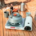 thumbnail image 4 of Outdoor Aluminum Alloy Kettle Locking Handle Camping Hung Pot Portable, 4 of 8