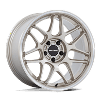 18x9.5 Motegi MR158 Tsubaki Motorsport Gold W/ Machined Lip Wheel 5x4.5 (15mm)