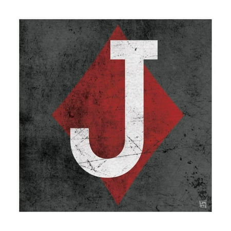 - Jack of Diamonds Gray Print Wall Art By Aubree Perrenoud