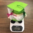 thumbnail image 3 of JeashCHAT Graduation Plush Gnome , Faceless Long Beard Gnome Wearing Green Graduation Gown Cap Tassel Set, Graduation Party Decorations, Graduation Gifts for Him, 3 of 3