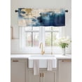 thumbnail image 2 of Valances for Windows Abstract Graffiti Rod Pocket Cafe Window Treatments Valance Curtains for Kitchen Bathroom Laundry Basement Windows 60"x18", 2 of 9