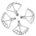 thumbnail image 4 of Protector de hélice, tren de aterrizaje, liberación rápida, protector de hélice, cubierta protectora de hélice para repuestos de drones Air 3, 4 of 8