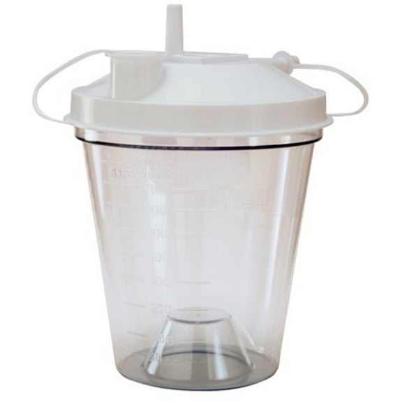 Drive Medical Suction Canister Drive Medical 800 mL Float Valve ShutOff - 1 Each