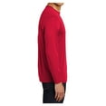 thumbnail image 3 of Mens Long Sleeve PosiCharge Competitor Polyester Tee Shirt True Red S, 3 of 8