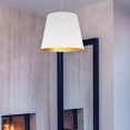 thumbnail image 3 of Dainolite OD-M-692 White Pendant, 3 of 3
