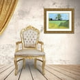thumbnail image 3 of Popp, Grace 24x19 Gold Ornate Wood Framed with Double Matting Museum Art Print Titled - Rustic Patchwork II, 3 of 4