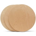 thumbnail image 3 of Wood Circles 30 inch, 1/2 Inch Thick, Birch Plywood Discs, Pack of 10 Unfinished Wood Circles for Crafts, Wood Rounds by Woodpeckers, 3 of 6