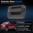 thumbnail image 2 of Manija de Puerta Lateral Izquierda Única Bargains para Ford F150 Lobo 2004-2006 para Lincoln Mark LT 2006-2008 Manijas de Puerta Exterior No. 9L3Z1626604AB/CL3Z1626604AB, 2 of 7