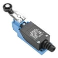 thumbnail image 1 of Interruptor de límite Tz-8104 Ac 250V 6A Dc220V 0.3A 1No+1Nc Spdt Interruptor de límite momentáneo Impermeable Reinicio automático Palanca de rodillo giratorio Brazo de rodillo ajustable, 1 of 5