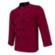 thumbnail image 1 of Chaqueta para mujer Camisa Uniforme de servicio de alimentos Manga larga media M Rojo 2XL Sunnimix Uniforme de chaqueta de chef, 1 of 8
