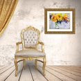 thumbnail image 3 of Bolokofsky, Ronald 14x12 Gold Ornate Wood Framed with Double Matting Museum Art Print Titled - Yellow Flowers, 3 of 4