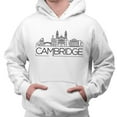 thumbnail image 2 of Skyline Cambridge England Hoodie Sweatshirt Unisex 2X-Large White, 2 of 5