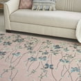 thumbnail image 6 of Nourison Tranquil Contemporary Floral Pink 8'10" x 11'10" Area Rug, (9' x 12'), 6 of 8