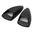 thumbnail image 2 of Unique Bargains 2pcs Carbon Fiber Pattern Automobile Car Windshield Washer Nozzle Cover Cap, 2 of 2