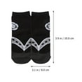 thumbnail image 2 of 2 Pairs Kids Socks Kimono Clog Pattern Socks Breathable Socks Skid Proof Socks, 2 of 8