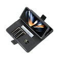 thumbnail image 6 of For Samsung Galaxy Z Fold 7 Case, Premium Magnetic PU Leather Wallet Case Flip Cover with [RFID Blocking][Card Holder][Stand Function] Shockproof Full body for Samsung Galaxy Z Fold 7,Black, 6 of 10