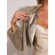 thumbnail image 5 of CHAQUETA CORTA DE FALSO PELO PARA MUJERES INSPIRADA EN CHIC, CON LAZO EN LA PARTE DELANTERA, ABRIGO ESPELUZANTE L COLOR CAQUI OSCURO, 5 of 6